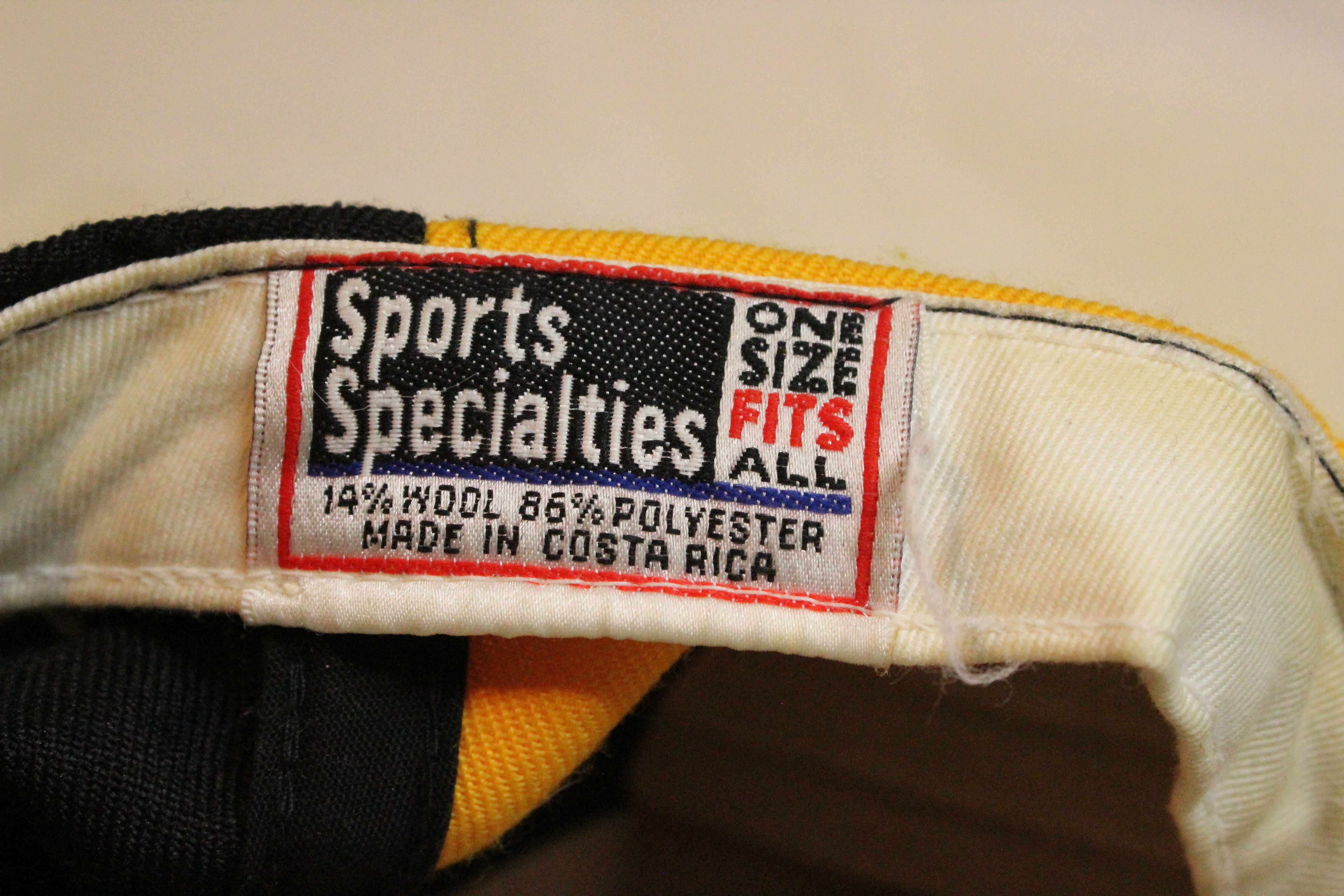 Sports Specialties tag